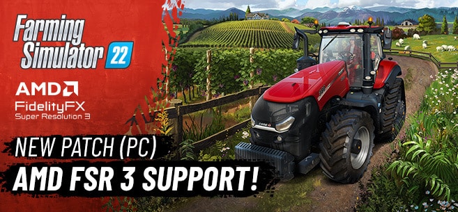 Farming Simulator 22 AMD FSR 3 + Çerçeve Nesli Artık Kullanılabilir!